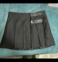 Burberry Black Pleated Mini Skirt Size 10