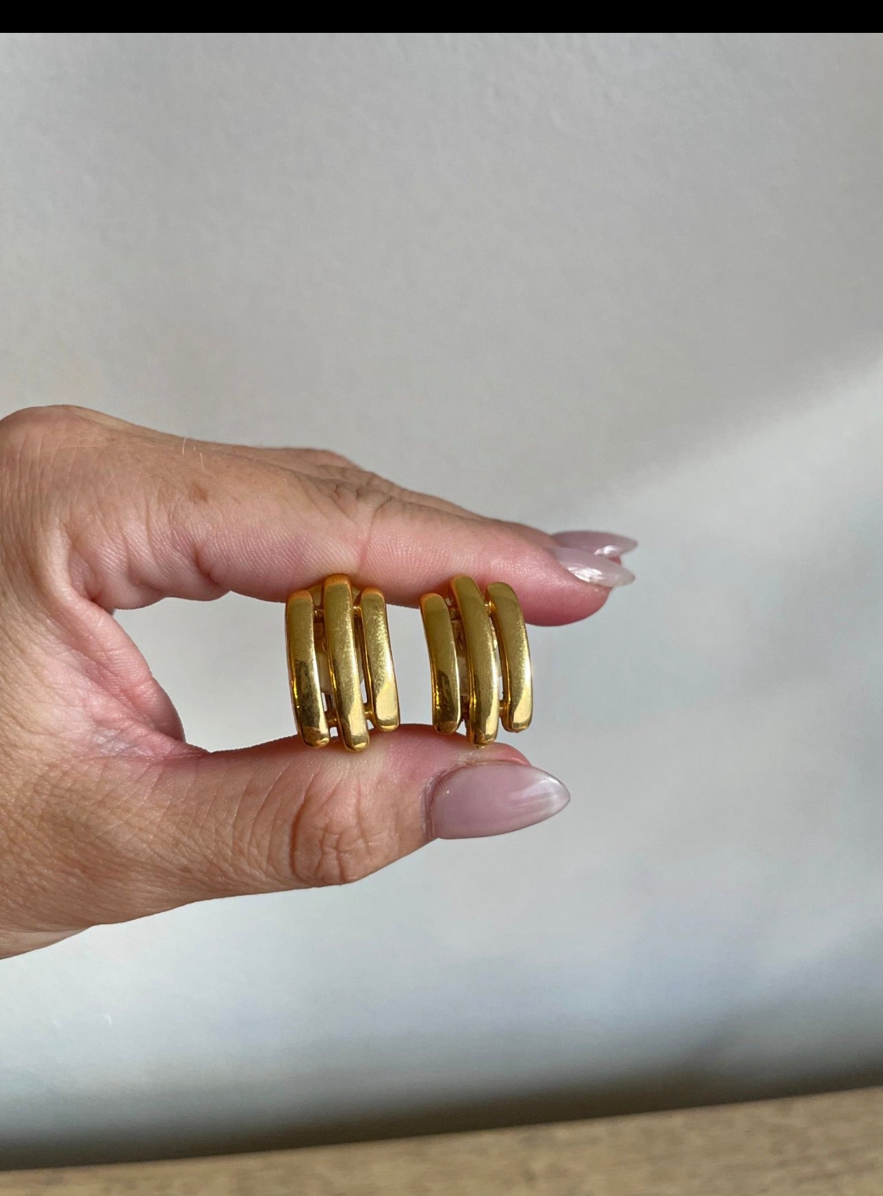 Brand New Gold Clip-on Earrings