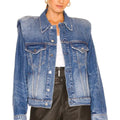 GRLFRND Women's Blue Jacket XS