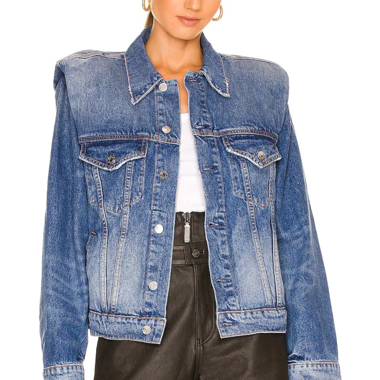GRLFRND Women's Blue Jacket XS