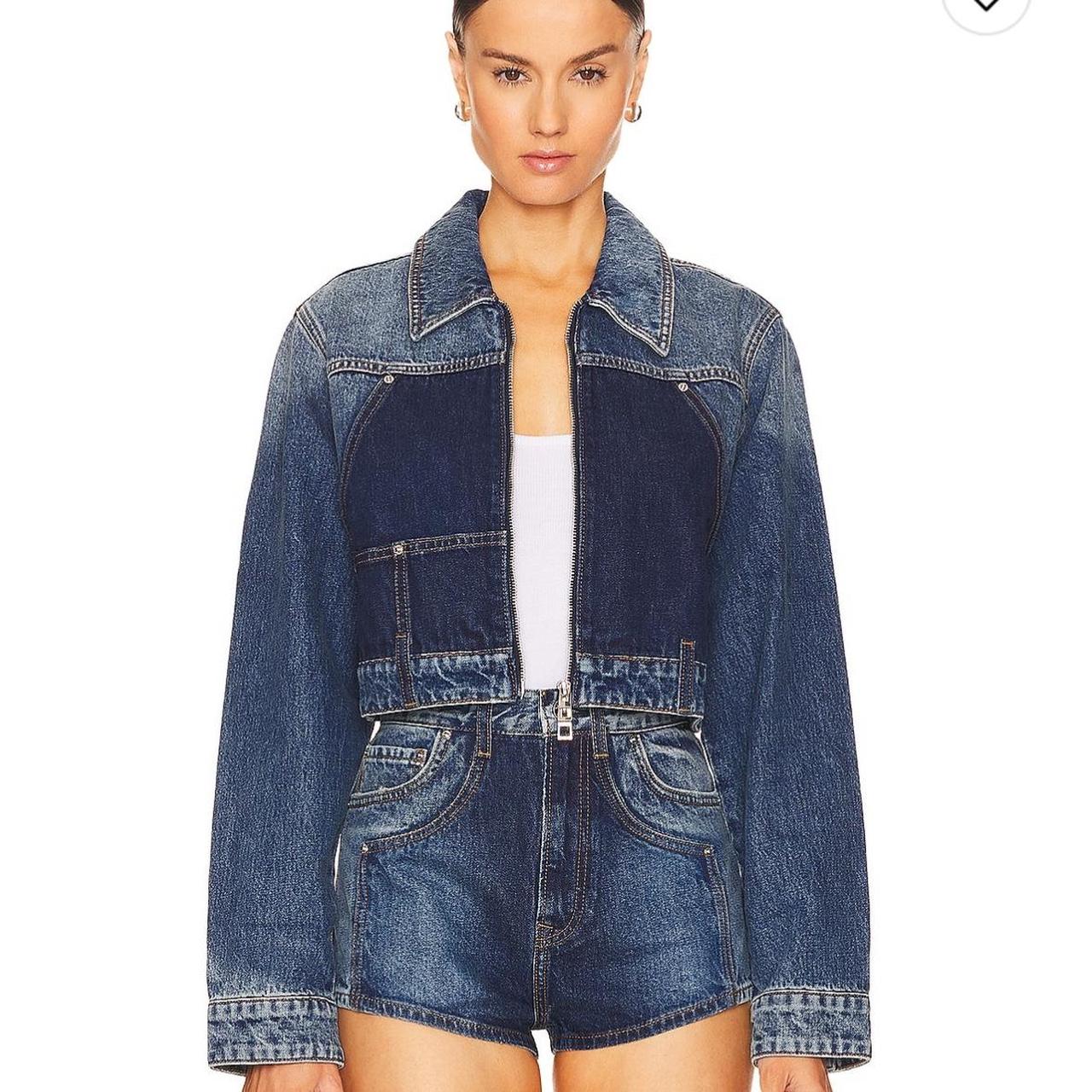 size small agolde women's denim jacket